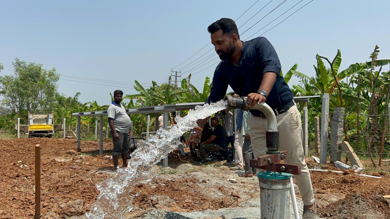 7.5HP SOLAR WATER PUMP